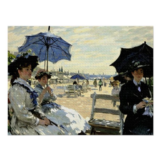 Trouville Beach Perfect Poster (Voorkant)