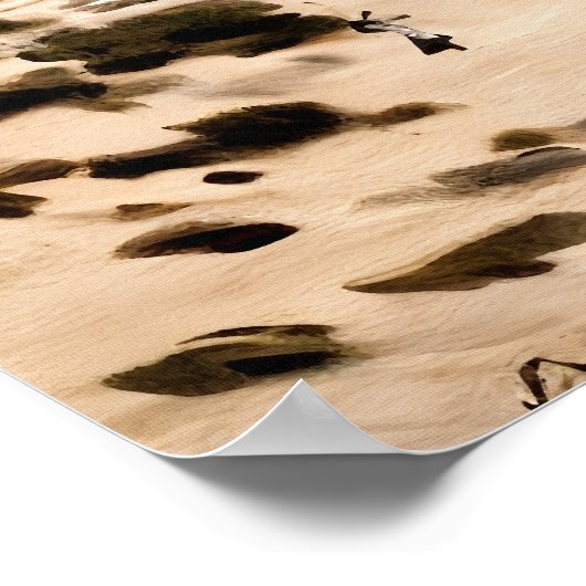 Trouville Breakwater Poster (Hoek)