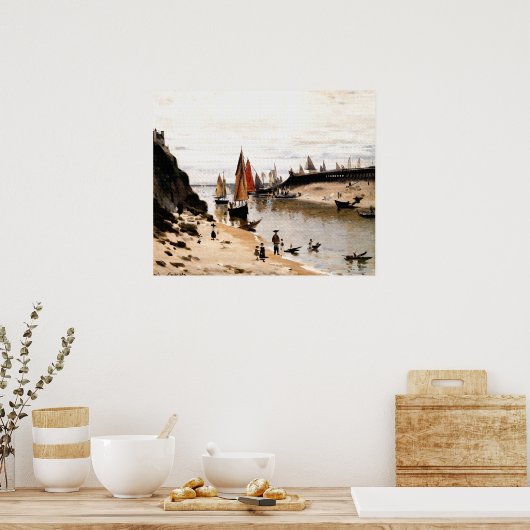 Trouville Breakwater Poster (Keuken)