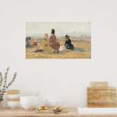 Trouville - Eugène Boudin Fine Art Poster (Keuken)