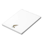 Trouvisliefhebber – Forel Vissen Design Notitieblok (Linkerzijde)