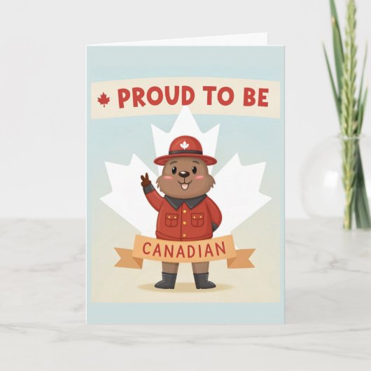 Trouw aan Canada Kaart (Voorkant)