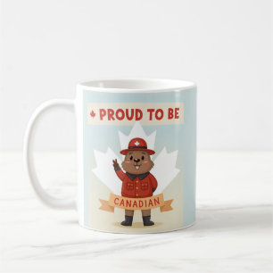 Trouw aan Canada Kaart Koffiemok