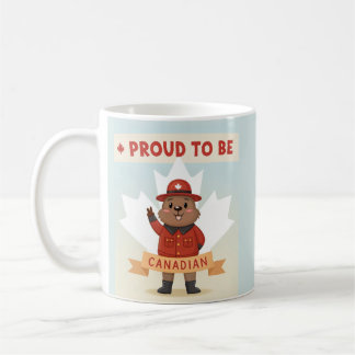 Trouw aan Canada Kaart Koffiemok