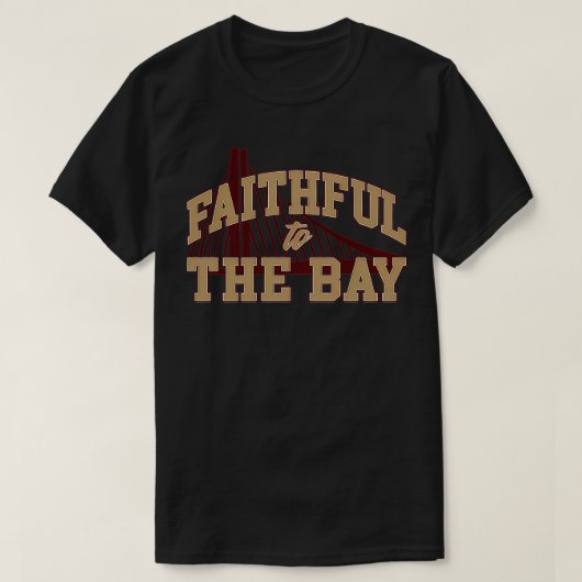 Trouw aan de baai van San Francisco Bay TShirt 1 (Design voorkant)