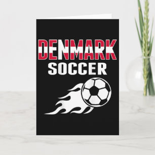 Trouw aan Denemarken Voetbalfans T-shirt - Deense Kaart