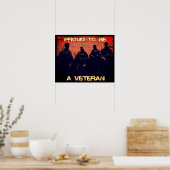 Trouw aan een Veteranen Poster (Keuken)