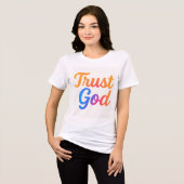 Trouw aan God Vrouwen Tshirt (Voorkant volledig)