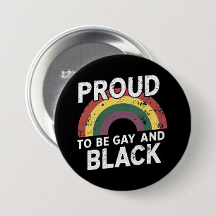 Trouw aan het Gay en Black Pride Maand 2025 Ronde Button 7,6 Cm