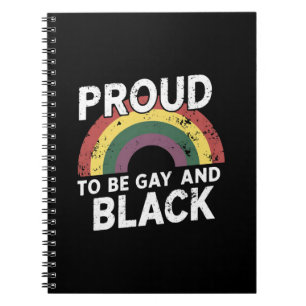 Trouw aan homoseksualiteit en zwarte trots maand 2 notitieboek