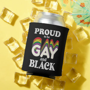 Trouw aan homoseksueel en zwart zijn, LGBT trots Blikjeskoeler