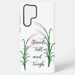 Trouw aan jezelf en wees sterk, positieve quote ov samsung galaxy hoesje