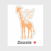 Trouw aan jezelf sticker (Vel)