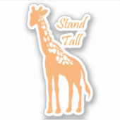 Trouw aan jezelf sticker (Voorkant)