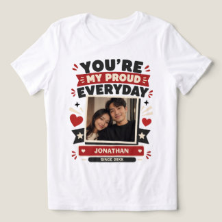 Trouw aan Jou Aangepast Tri-Blend Shirt