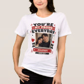 Trouw aan Jou Aangepast Tri-Blend Shirt (Voorkant)