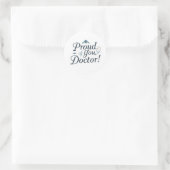 Trouw aan jou dokter sticker  (Tas)