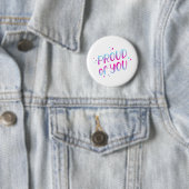 Trouw aan jou ronde button 5,7 cm (In situ)