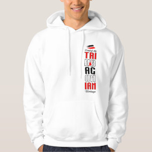 Trouw aan mijn Trinbagoniaanse afkomst Hoodie