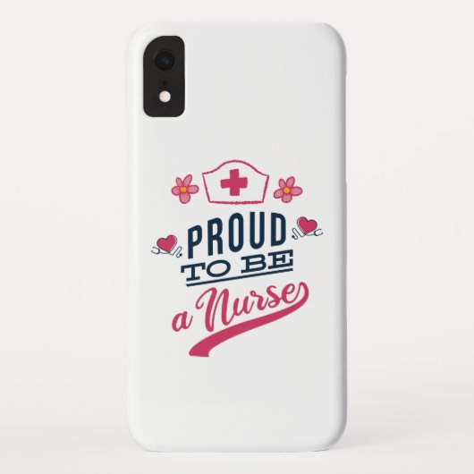 Trouw aan mijn vak als verpleegkundige Case-Mate iPhone case (Achterkant)