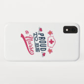 Trouw aan mijn vak als verpleegkundige Case-Mate iPhone case (Achterkant (horizontaal))