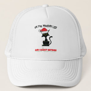 Trouw aan Santa's lijst woordkunst Trucker Pet
