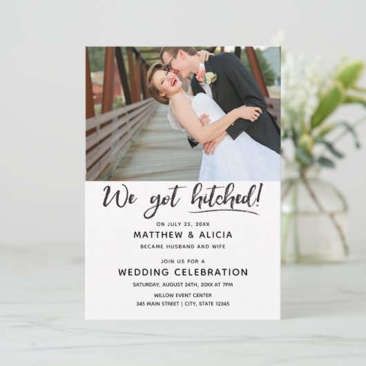 Trouw Aankondiging (Staand voorkant)