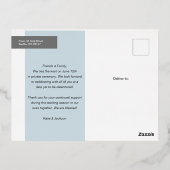 Trouw Aankondiging na Elopement (Achterkant)