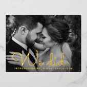 Trouw Aankondiging na Elopement (Voorkant)