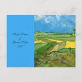 trouw-acceptatiekaart uitnodiging briefkaart (Achterkant)