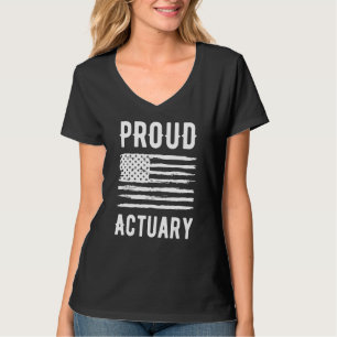Trouw actuaris beroep Amerikaanse vlag T-shirt
