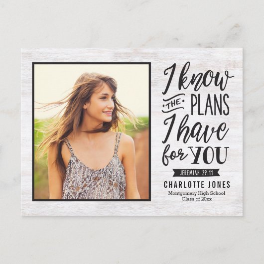 Trouw Afstudeerder Afstuderen Briefkaart (Voorkant)