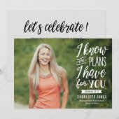 Trouw Afstudeerder EDITABLE KLOR Afstuderen Foto Kaart (Voorkant / Achterkant)