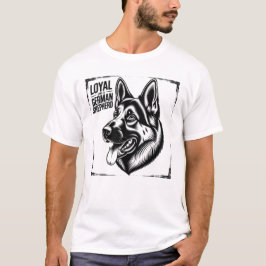Trouw Als Een Duitse Herdershond Shirt - Hond Lief