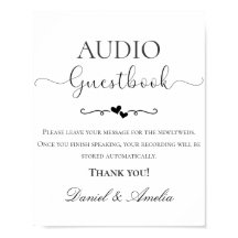 Trouw Audio Gastboek Bord, Audio Gastboek Bord