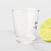 Trouw Aziatische Fan Logo Koppels Naam Shotglas Shot Glas (Links)