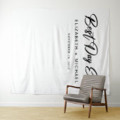 Trouw Beste Dag Ooit Fotohokje Wandkleed (In Situ (horizontaal))