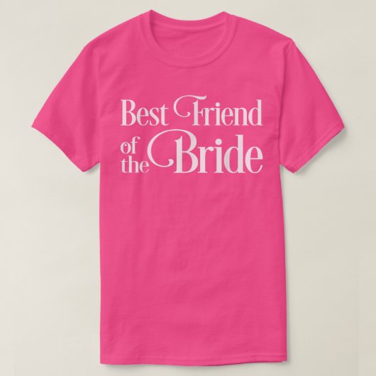 Trouw beste vriendin t-shirt (Design voorkant)