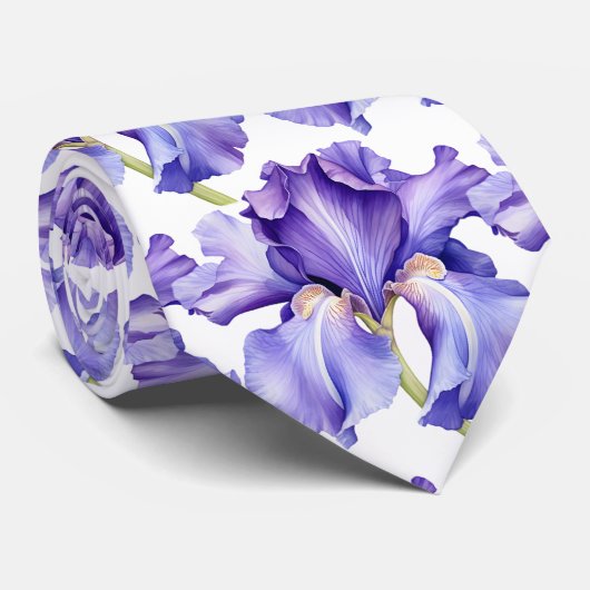 Trouw & Bijzondere Gelegenheid Elegante Bloem Das (Opgerold)