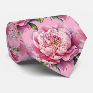 Trouw & Bijzondere Gelegenheid Elegante Bloem Das