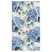 Trouw bloemenprint cadeautas (Achterkant)