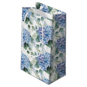 Trouw bloemenprint cadeautas (Achterkant Gekanteld)