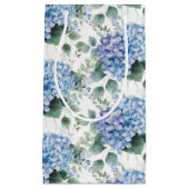 Trouw bloemenprint cadeautas (Voorkant)