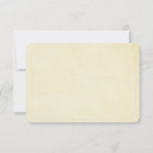 Trouw Bloemige Tak RSVP Kaart (Achterkant)