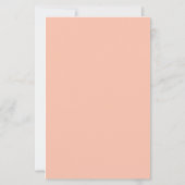 Trouw Botanisch Vintage | Perzik Elegant Menu (Achterkant)
