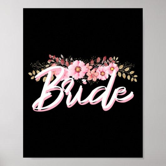 Trouw Bruid Bruidegom Huwelijk Bruidegom Passend G Poster (Voorkant)