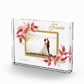 Trouw Bruid en Bruidegom op Maat Fotoblokken (Rechts)