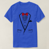 Trouw Bruidegom Feest Tuxedo Pak Jurk T-shirt (Design voorkant)