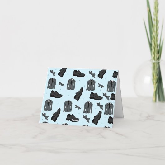 Trouw bruidegom of bruidsjonker kaarten (Achterkant)