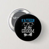 Trouw Bruidegom Party Trouw Bruidsjonker  Ronde Button 5,7 Cm (Voorkant /achterkant)